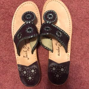 Deep purple Jack Rogers